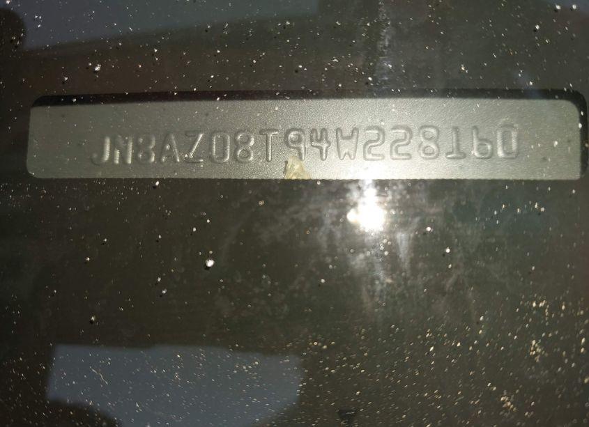 Photo 7 of 2004 Nissan Murano SL (VIN JN8AZ08T94W228160)