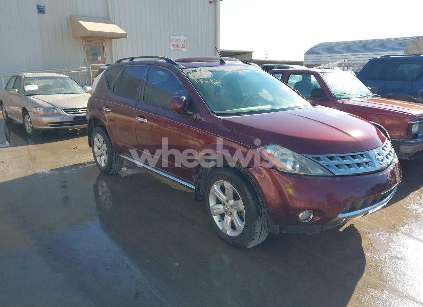 2006 Nissan Murano SL (VIN JN8AZ08T96W427941) main photo
