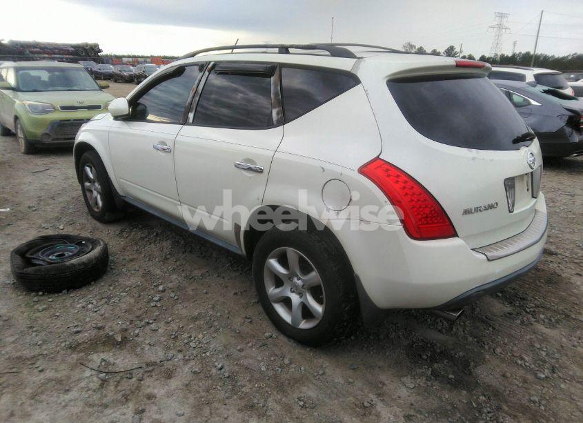 2007 Nissan Murano S (VIN JN8AZ08T97W504826) main photo