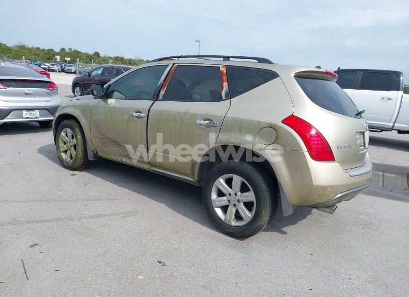 2007 Nissan Murano SL (VIN JN8AZ08T97W509802) main photo