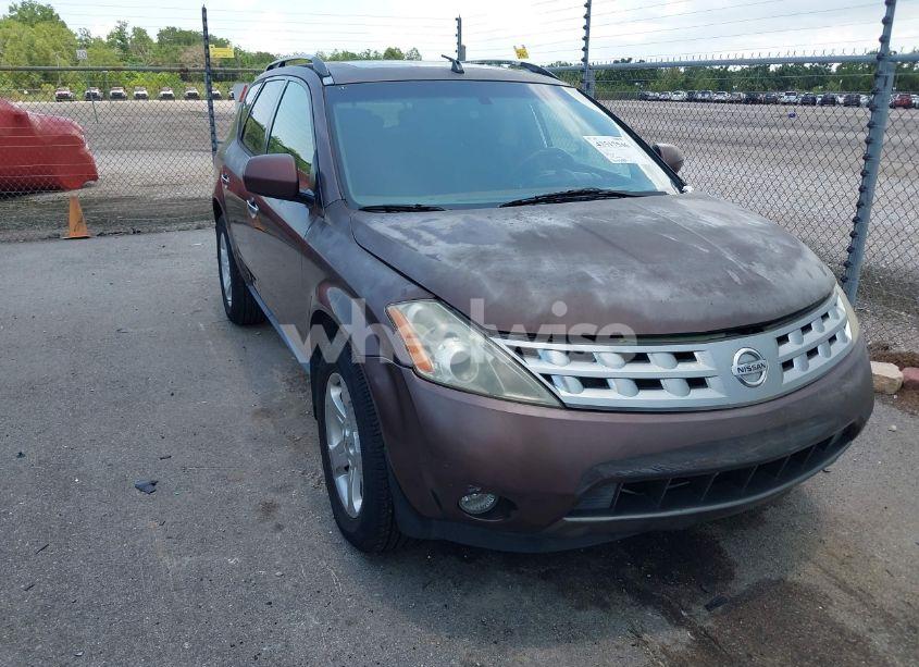 2003 Nissan Murano SL (VIN JN8AZ08TX3W109645) main photo