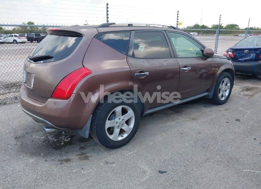 Photo 4 of 2003 Nissan Murano SL (VIN JN8AZ08TX3W109645)