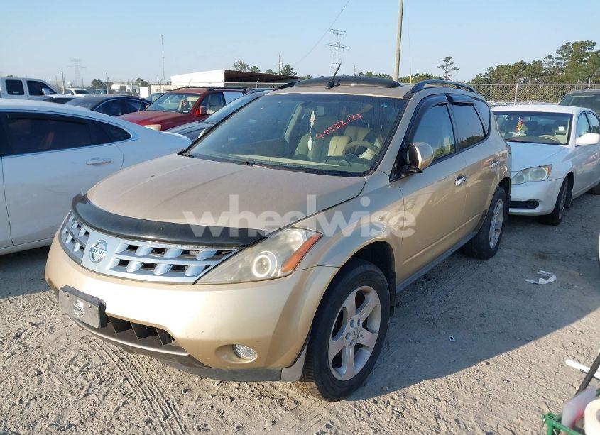 2003 Nissan Murano SL (VIN JN8AZ08TX3W112190) main photo