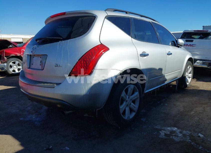 Photo 4 of 2007 Nissan Murano SL (VIN JN8AZ08TX7W506701)