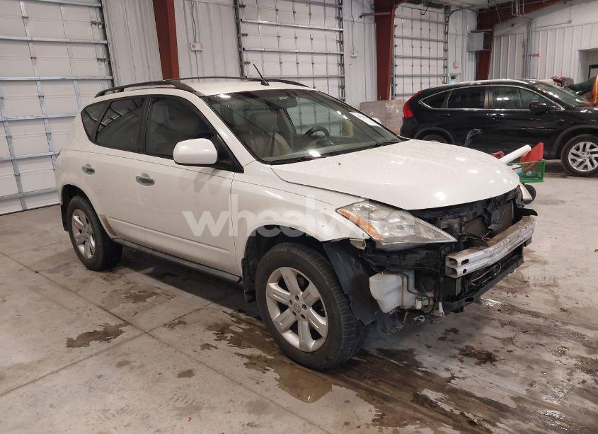 2007 Nissan Murano S (VIN JN8AZ08TX7W508173) main photo