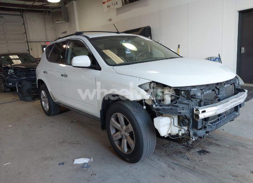 2007 Nissan Murano S (VIN JN8AZ08TX7W509162) main photo
