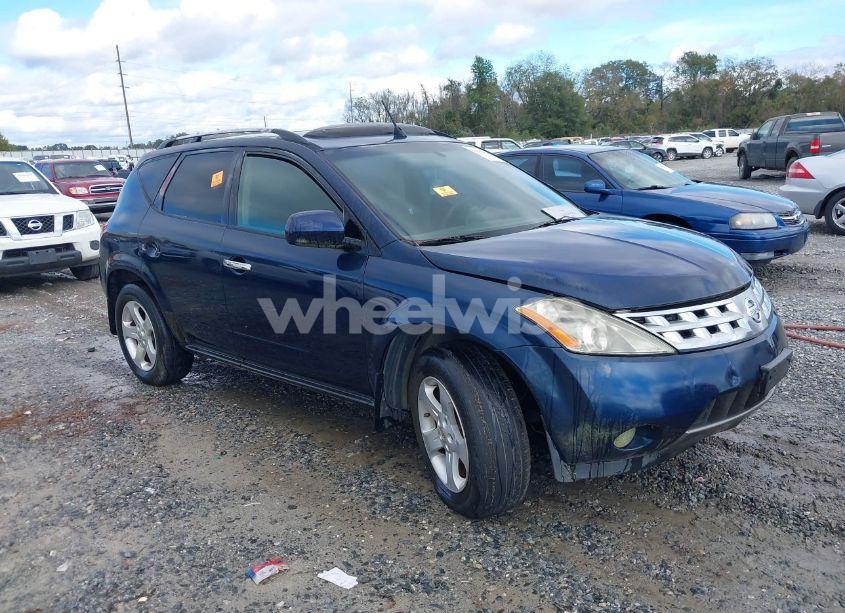 2004 Nissan Murano SL (VIN JN8AZ08W04W306593) main photo