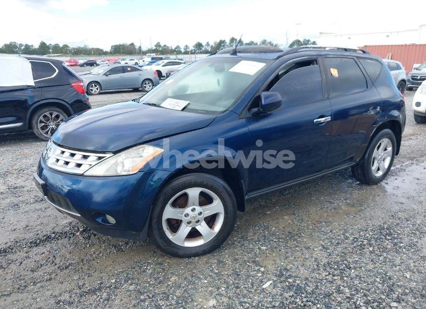 Photo 2 of 2004 Nissan Murano SL (VIN JN8AZ08W04W306593)
