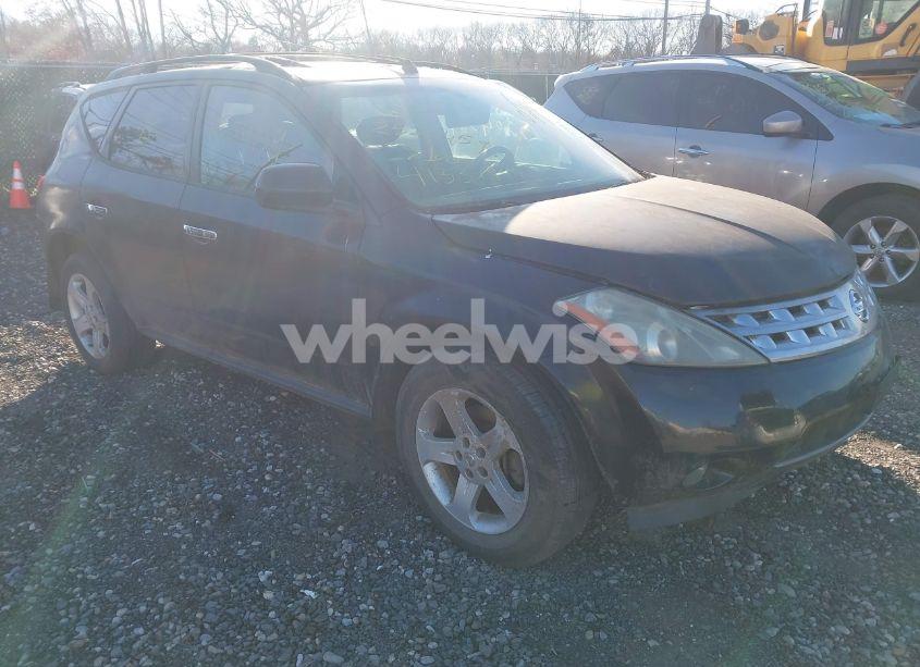 2004 Nissan Murano SL (VIN JN8AZ08W04W338010) main photo