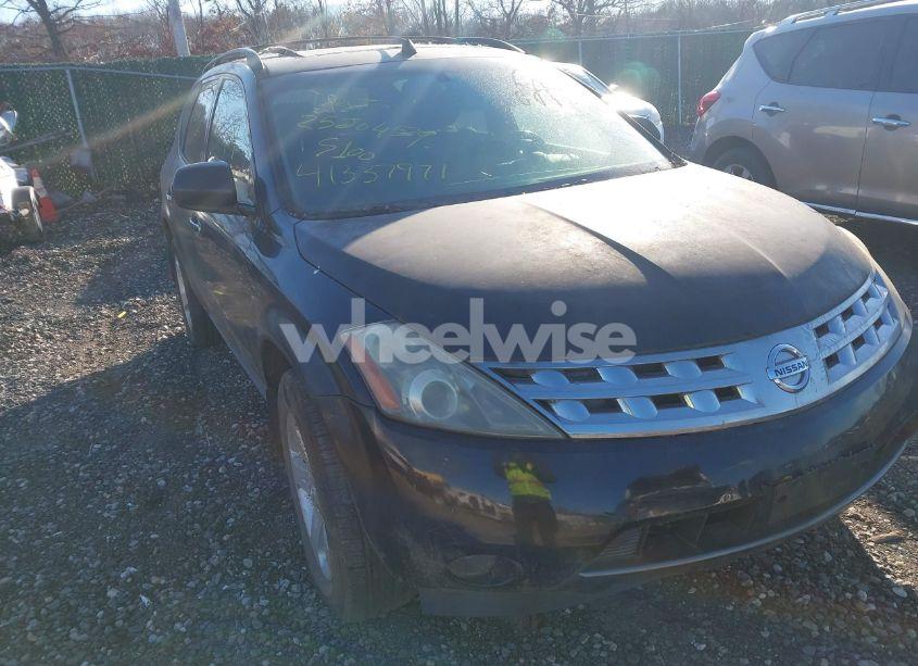 Photo 5 of 2004 Nissan Murano SL (VIN JN8AZ08W04W338010)