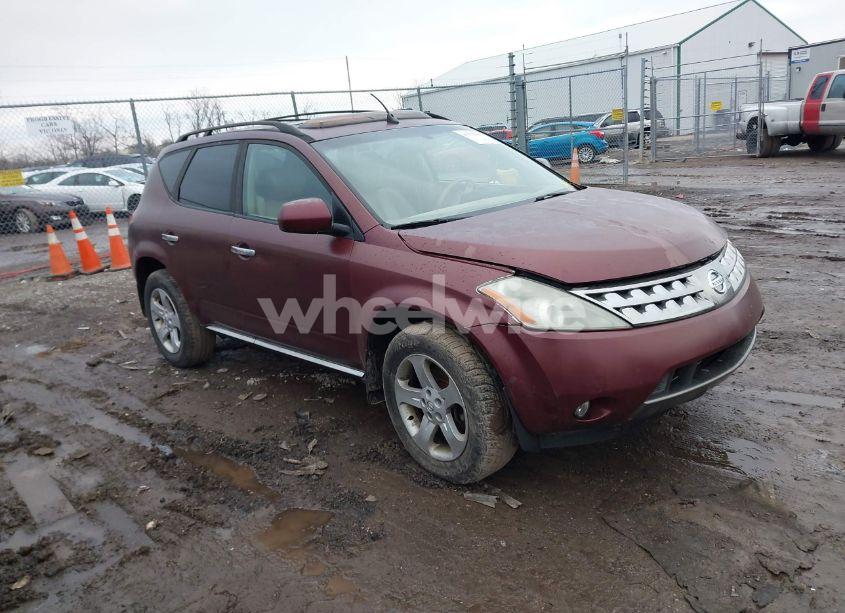 2006 Nissan Murano SL (VIN JN8AZ08W06W511835) main photo