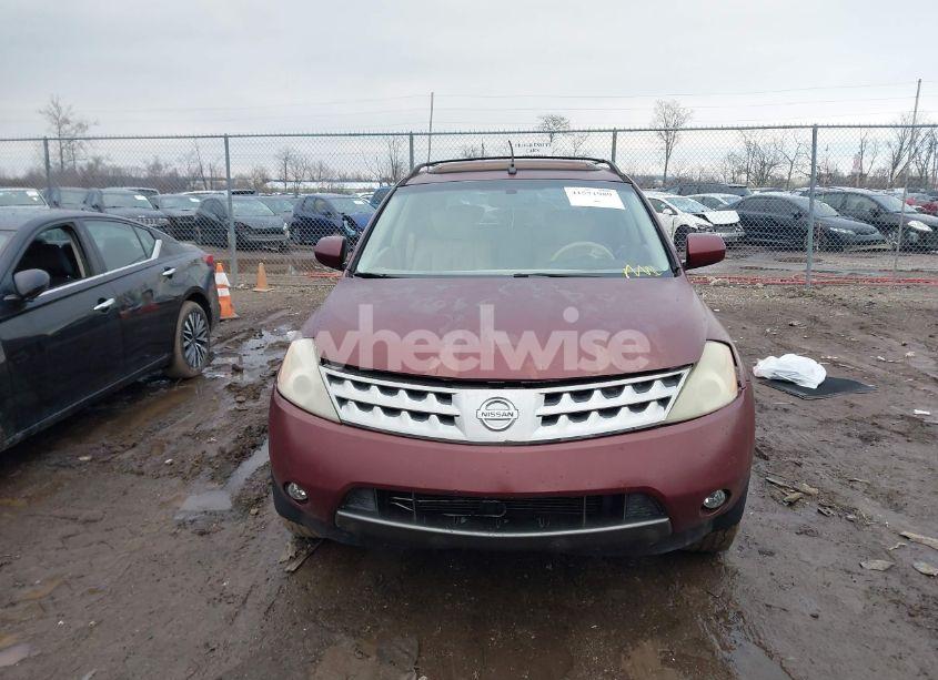 Photo 8 of 2006 Nissan Murano SL (VIN JN8AZ08W06W511835)