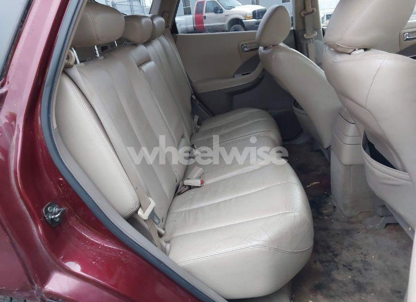 Photo 5 of 2006 Nissan Murano SL (VIN JN8AZ08W06W511835)