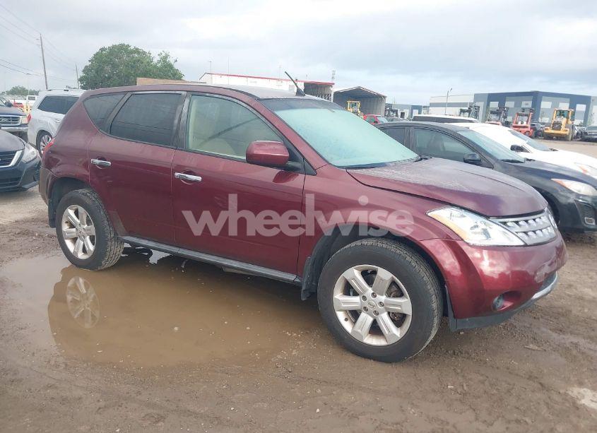 2006 Nissan Murano S (VIN JN8AZ08W06W526416) main photo