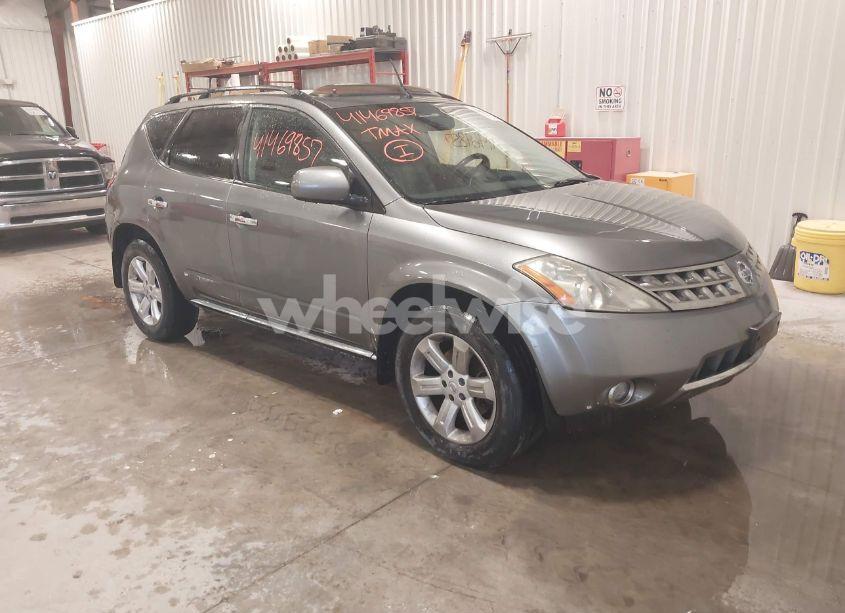 2006 Nissan Murano SL (VIN JN8AZ08W06W545984) main photo