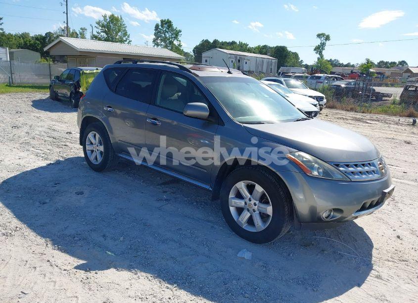2007 Nissan Murano SL (VIN JN8AZ08W07W618420) main photo