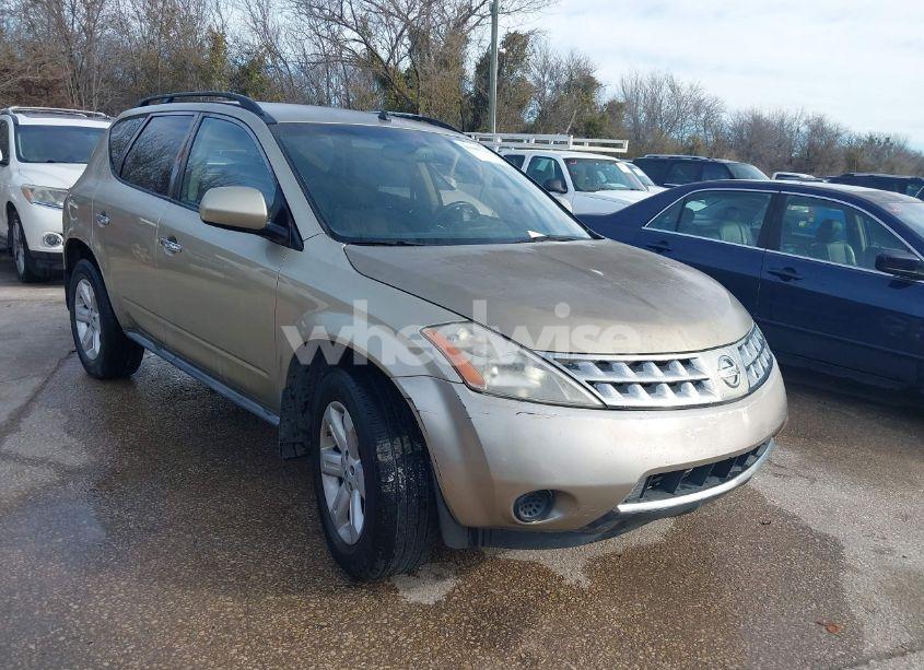 2007 Nissan Murano S (VIN JN8AZ08W07W639686) main photo