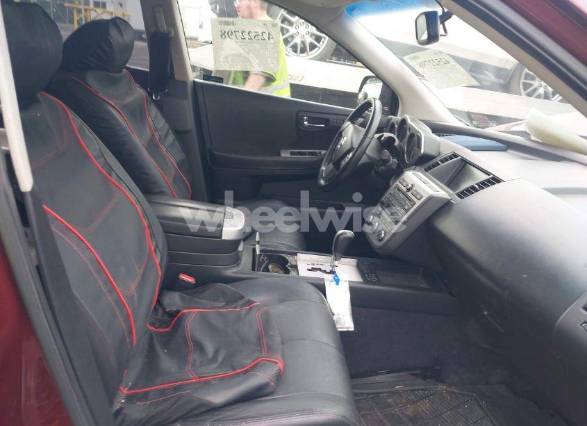 Photo 5 of 2007 Nissan Murano SL (VIN JN8AZ08W07W652678)