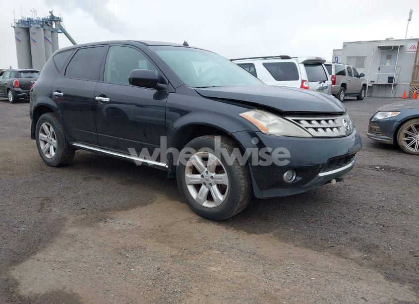 2007 Nissan Murano SL (VIN JN8AZ08W07W657542) main photo