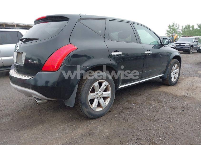 Photo 4 of 2007 Nissan Murano SL (VIN JN8AZ08W07W657542)