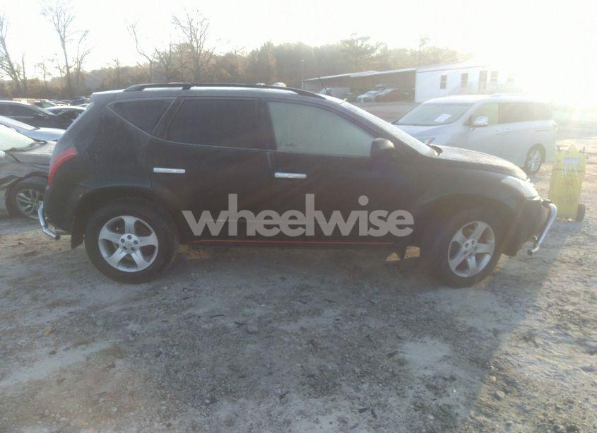 Photo 9 of 2004 Nissan Murano SL (VIN JN8AZ08W14W320289)