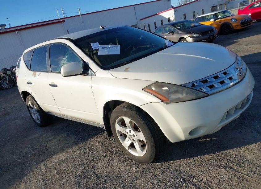 2005 Nissan Murano SL (VIN JN8AZ08W15W401651) main photo