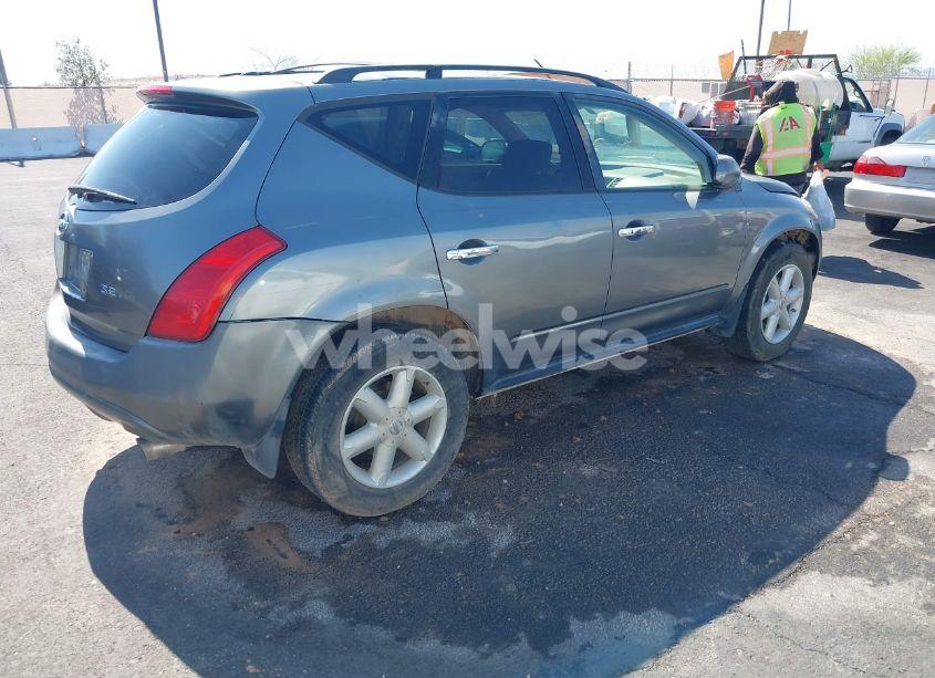 Photo 4 of 2005 Nissan Murano SE (VIN JN8AZ08W15W426016)