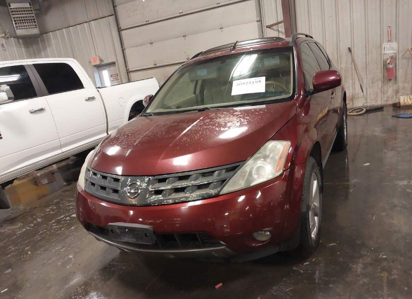Photo 8 of 2005 Nissan Murano SL (VIN JN8AZ08W15W445066)
