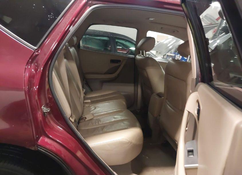 Photo 4 of 2005 Nissan Murano SL (VIN JN8AZ08W15W445066)