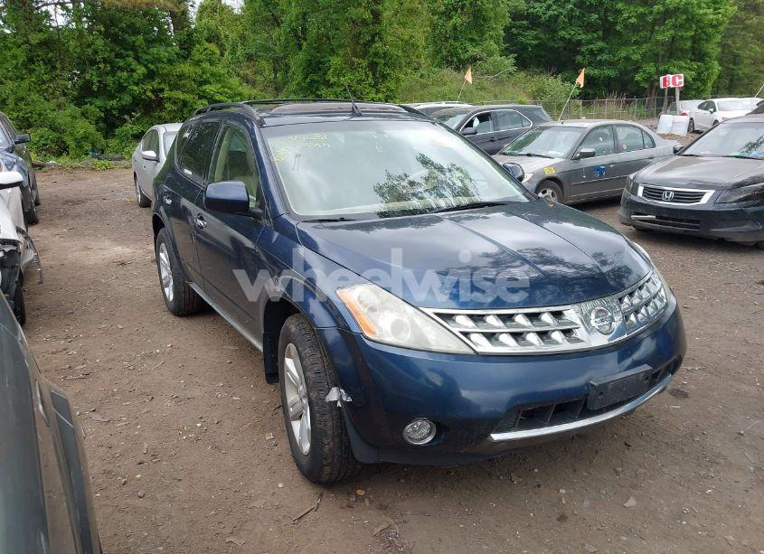 2006 Nissan Murano SL (VIN JN8AZ08W16W545198) main photo