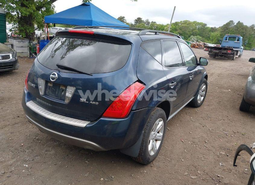 Photo 4 of 2006 Nissan Murano SL (VIN JN8AZ08W16W545198)