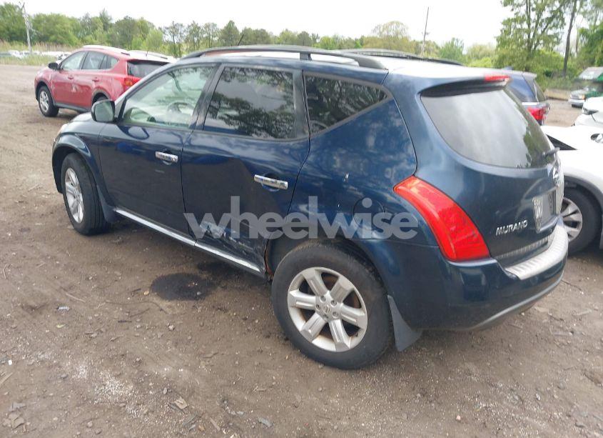 Photo 6 of 2006 Nissan Murano SL (VIN JN8AZ08W16W545198)