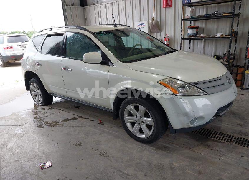 2007 Nissan Murano S (VIN JN8AZ08W17W603070) main photo