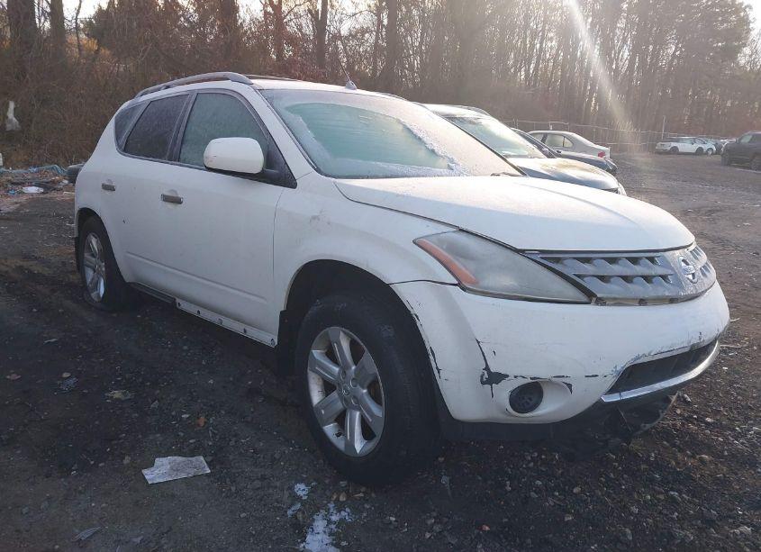 2007 Nissan Murano S (VIN JN8AZ08W17W611606) main photo