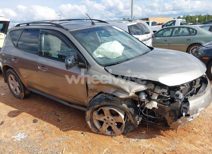 2004 Nissan Murano SL (VIN JN8AZ08W24W329213) main photo