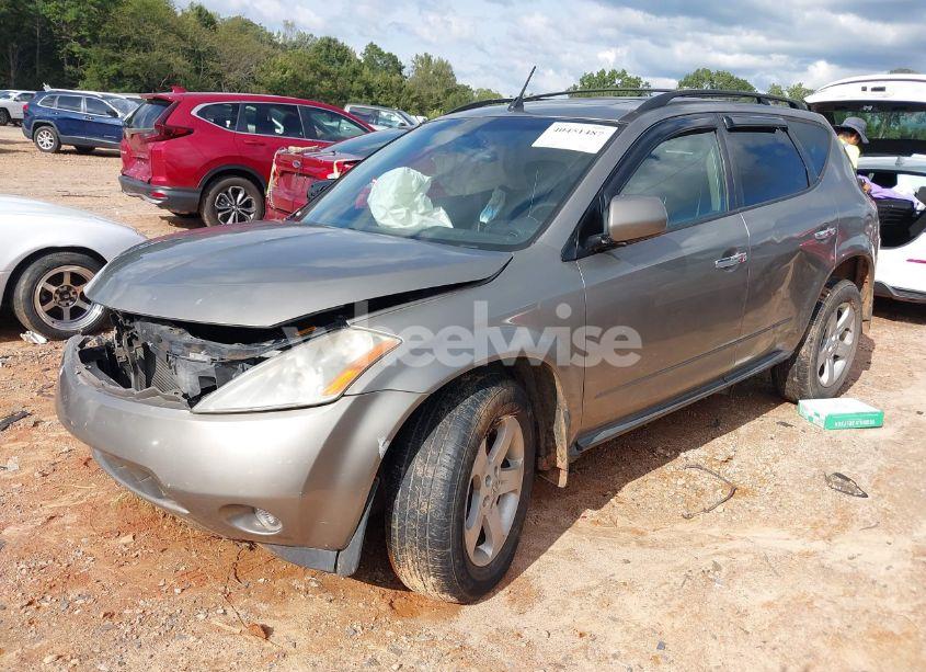 Photo 2 of 2004 Nissan Murano SL (VIN JN8AZ08W24W329213)