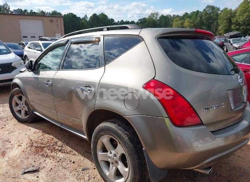 Photo 3 of 2004 Nissan Murano SL (VIN JN8AZ08W24W329213)
