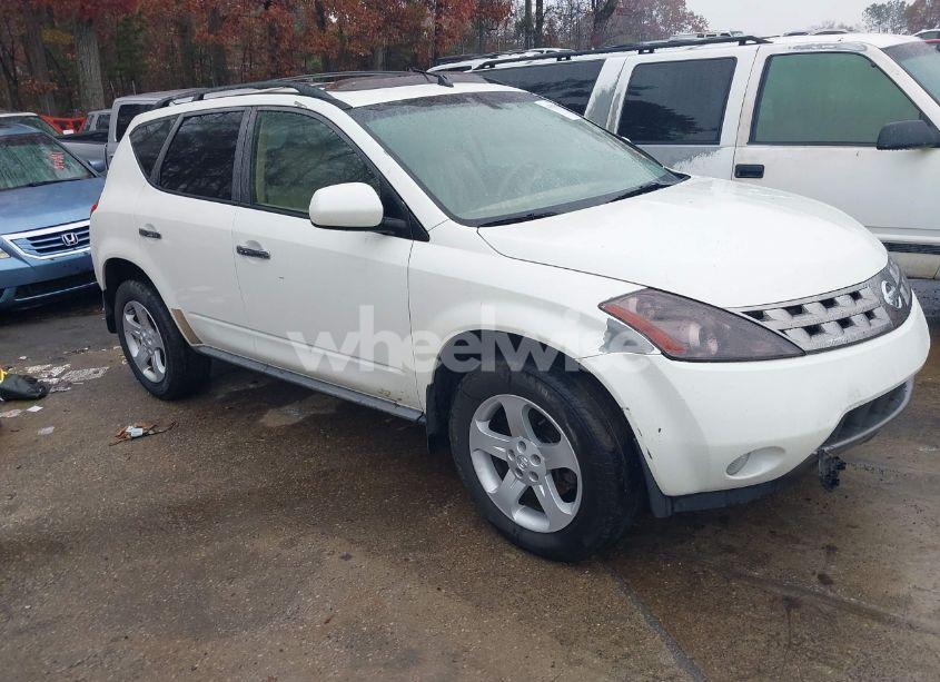 2005 Nissan Murano SL (VIN JN8AZ08W25W437705) main photo