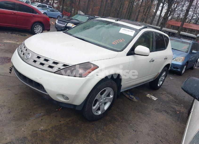 Photo 2 of 2005 Nissan Murano SL (VIN JN8AZ08W25W437705)
