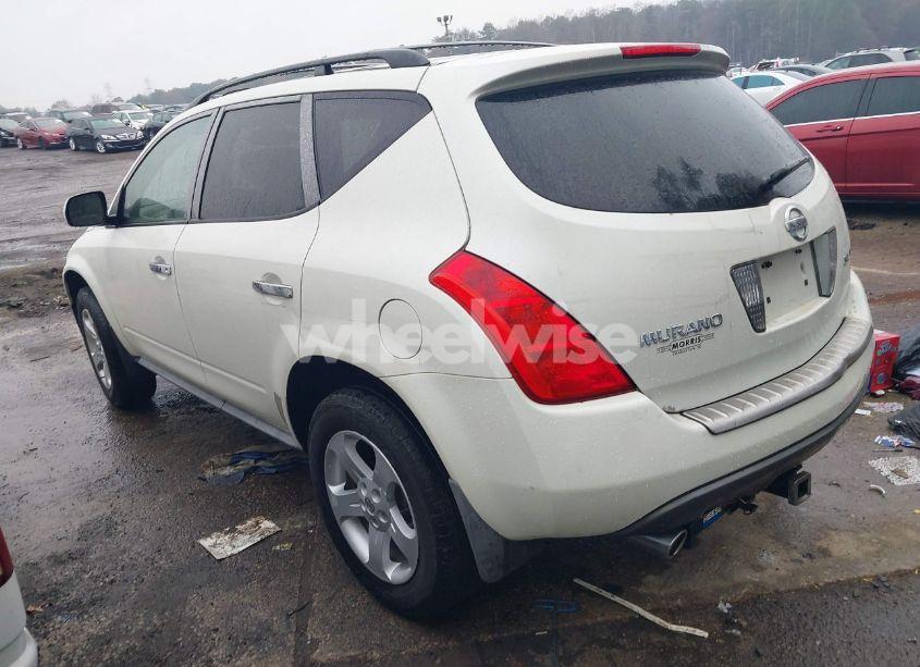 Photo 3 of 2005 Nissan Murano SL (VIN JN8AZ08W25W437705)