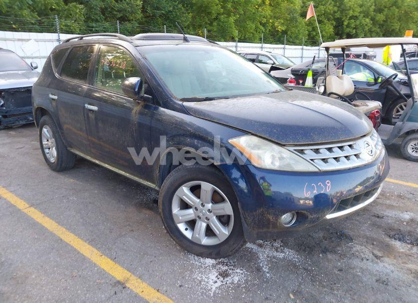 2006 Nissan Murano SL (VIN JN8AZ08W26W507396) main photo