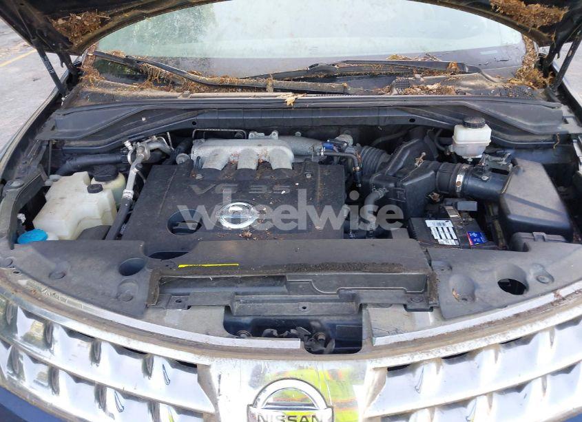 Photo 10 of 2006 Nissan Murano SL (VIN JN8AZ08W26W507396)