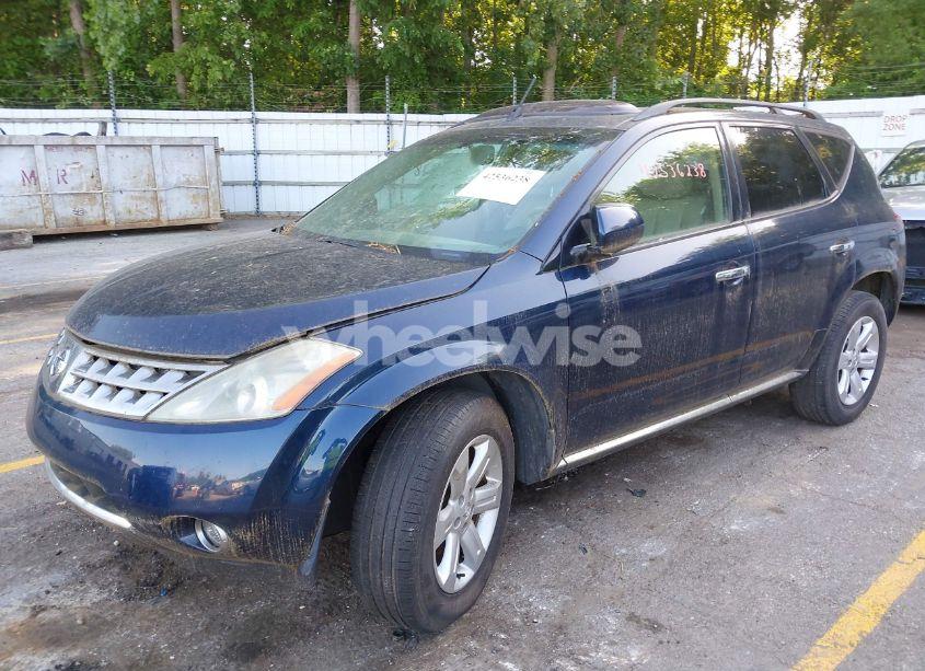 Photo 2 of 2006 Nissan Murano SL (VIN JN8AZ08W26W507396)