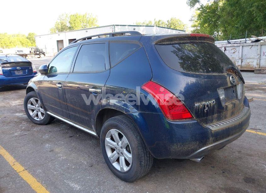 Photo 3 of 2006 Nissan Murano SL (VIN JN8AZ08W26W507396)