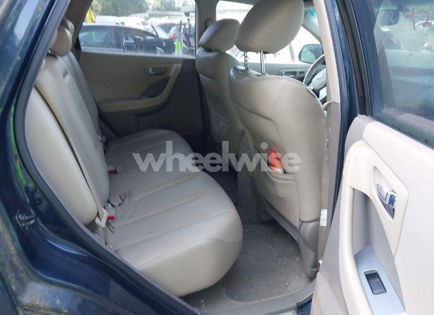 Photo 8 of 2006 Nissan Murano SL (VIN JN8AZ08W26W507396)