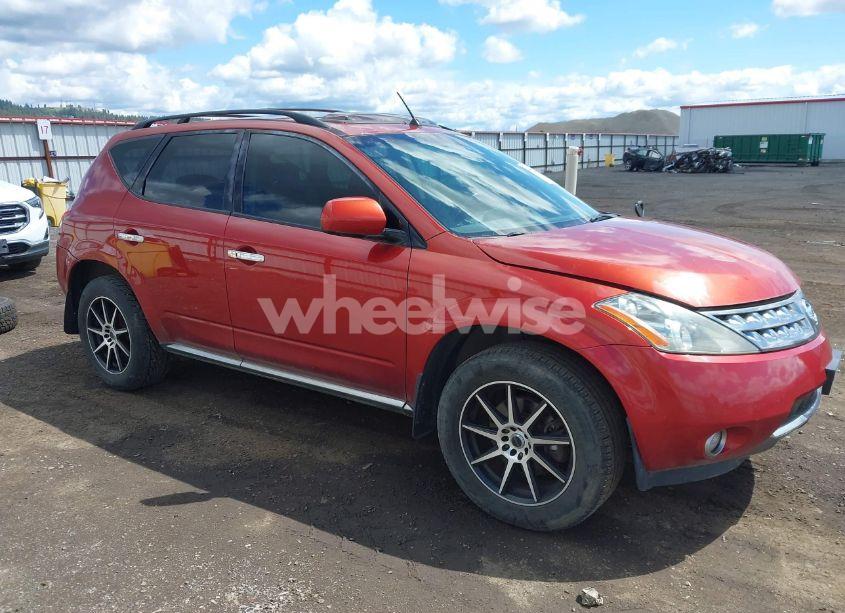 2007 Nissan Murano SL (VIN JN8AZ08W27W604101) main photo