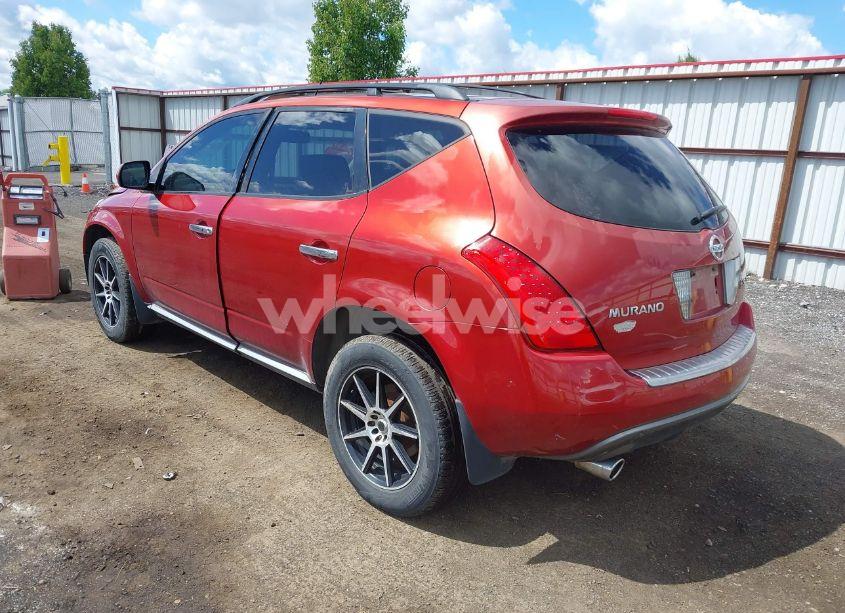 Photo 3 of 2007 Nissan Murano SL (VIN JN8AZ08W27W604101)