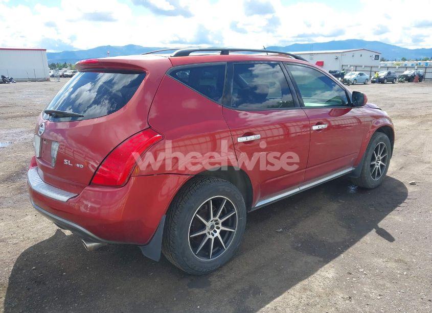 Photo 4 of 2007 Nissan Murano SL (VIN JN8AZ08W27W604101)