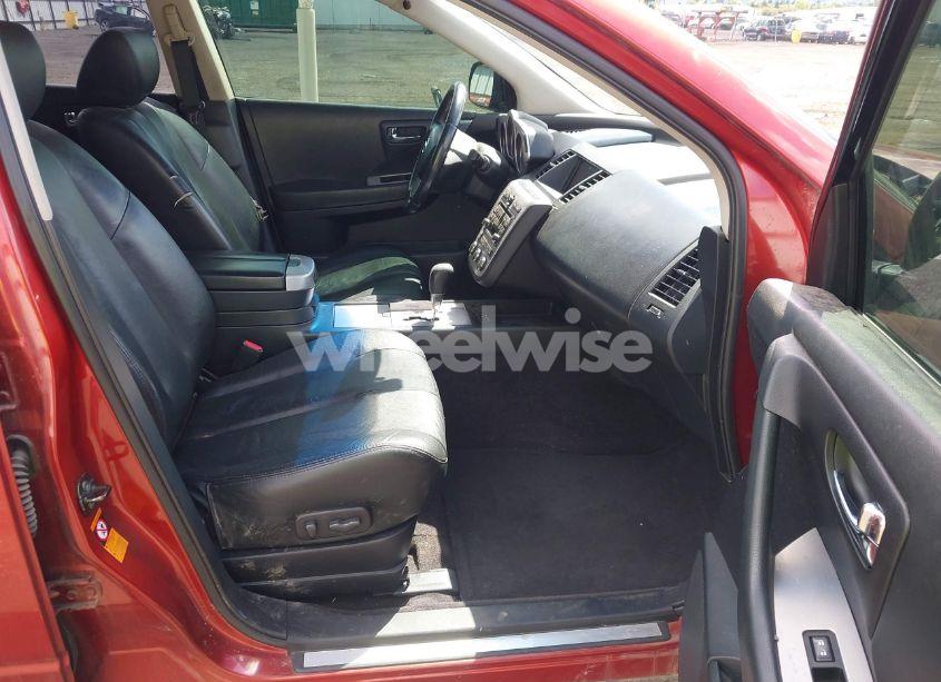 Photo 5 of 2007 Nissan Murano SL (VIN JN8AZ08W27W604101)