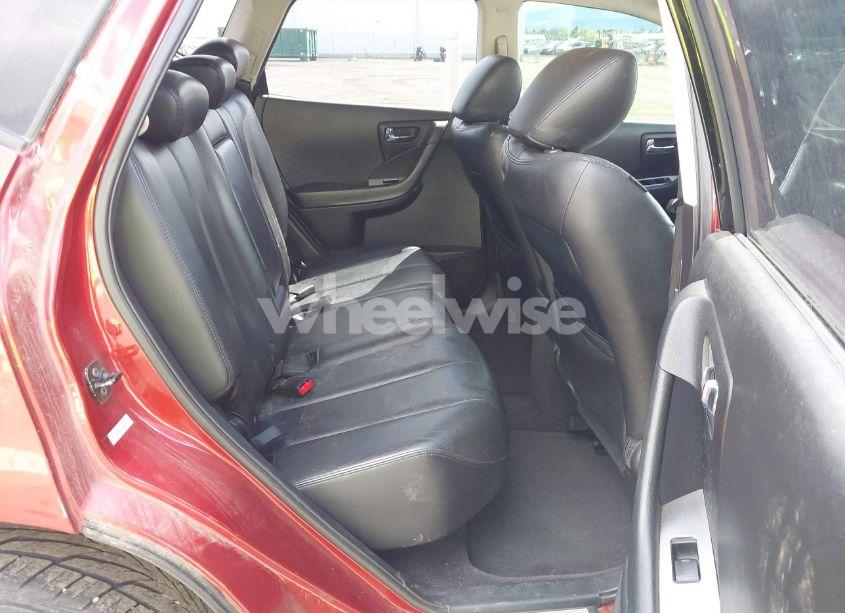 Photo 8 of 2007 Nissan Murano SL (VIN JN8AZ08W27W604101)